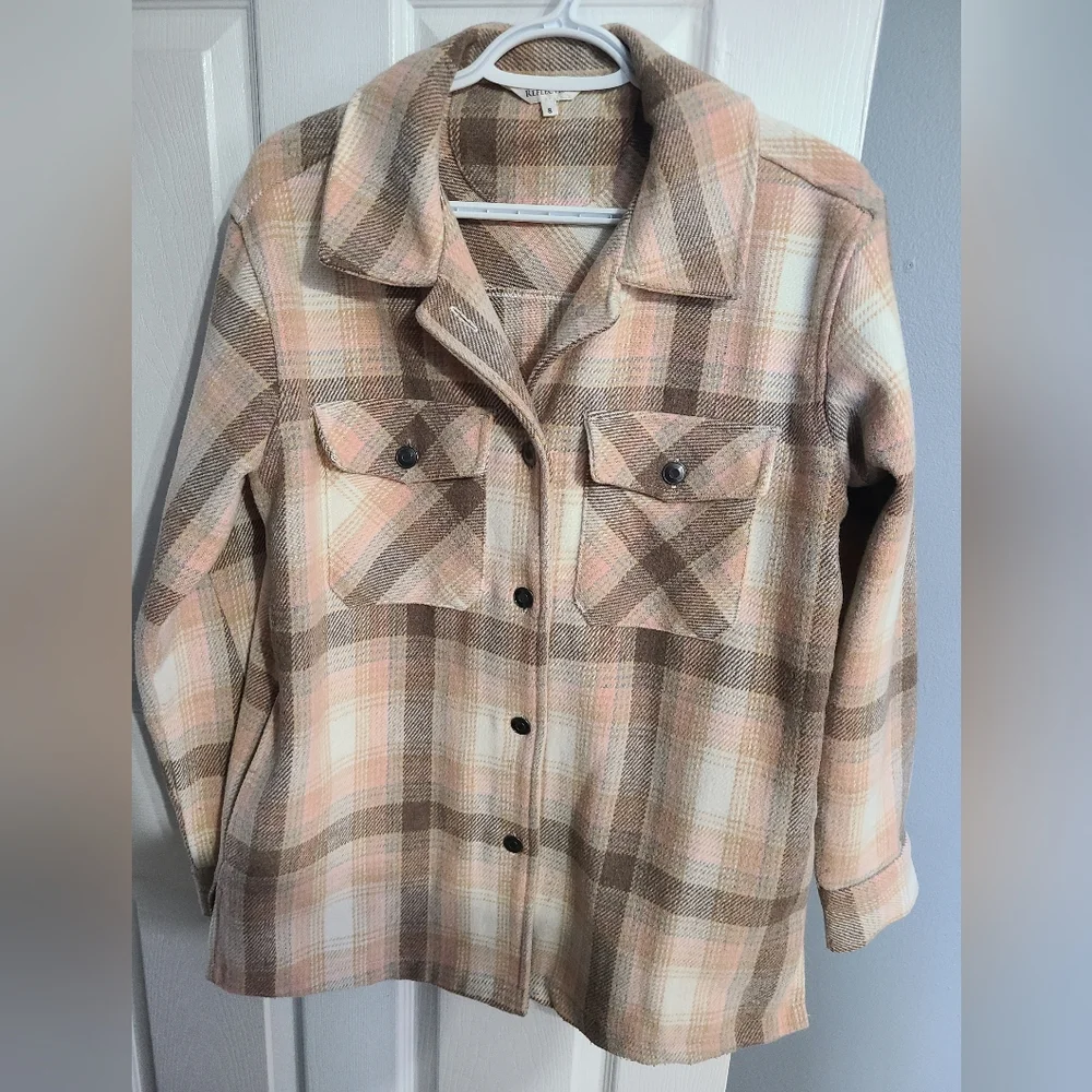 Northern Reflections Plaid Shacket - Picture 1 of 3